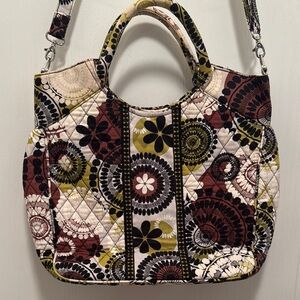“SOLD” NWOT Vera Bradley Satchel Detachable Shoulder Strap - Cocoa Moss Print